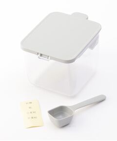 212 KITCHEN STORE / トゥーワントゥーキッチン ストア キッチンツール | 調味料ポット ワイド J921 GY ＜marna マーナ＞