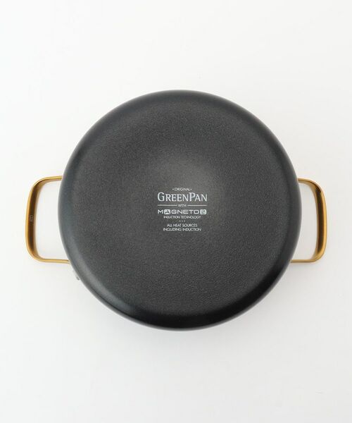 212 KITCHEN STORE / トゥーワントゥーキッチン ストア キッチンツール | ストゥディオ キャセロール 20cm ガラス蓋付 ＜GreenPan グリーンパン＞ | 詳細6