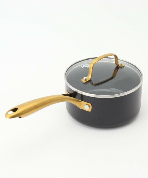 212 KITCHEN STORE / トゥーワントゥーキッチン ストア キッチンツール | ストゥディオ ソースパン 16cm ガラス蓋付 ＜GreenPan グリーンパン＞ | 詳細3