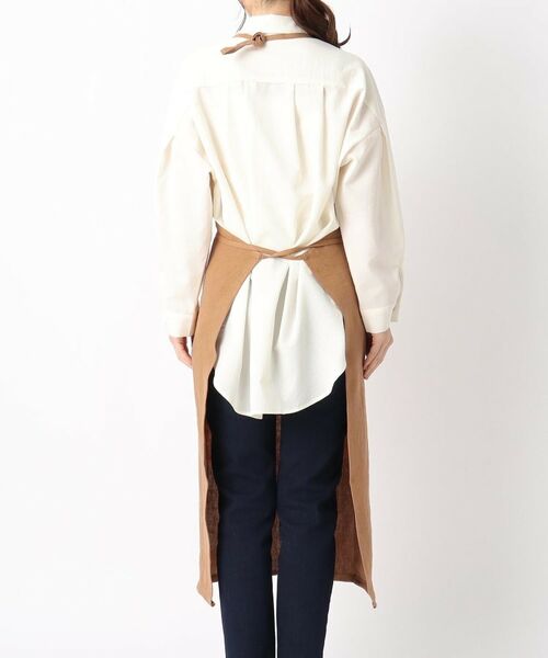 212 KITCHEN STORE / トゥーワントゥーキッチン ストア インテリア・生活雑貨・ホビー・ステーショナリー | ヘンプエプロンS 柿渋   ＜Homeland  ホームランド＞ | 詳細3