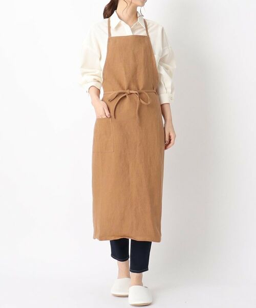 212 KITCHEN STORE / トゥーワントゥーキッチン ストア インテリア・生活雑貨・ホビー・ステーショナリー | ヘンプエプロンS 柿渋   ＜Homeland  ホームランド＞ | 詳細9