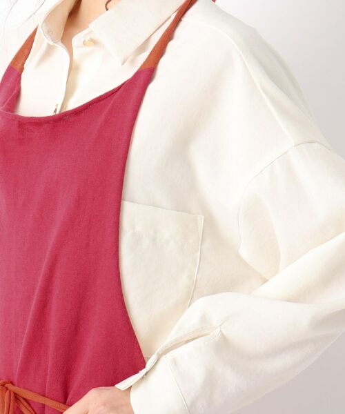 212 KITCHEN STORE / トゥーワントゥーキッチン ストア インテリア・生活雑貨・ホビー・ステーショナリー | ニットエプロン S レッド×オレンジ ＜Homeland ホームランド＞ | 詳細5