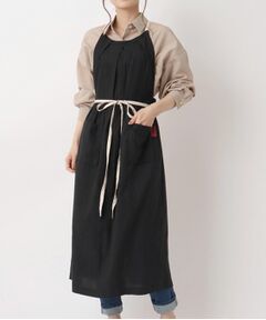 212 KITCHEN STORE / トゥーワントゥーキッチン ストア インテリア・生活雑貨・ホビー・ステーショナリー | 綿麻ギャザーエプロン クライト BK