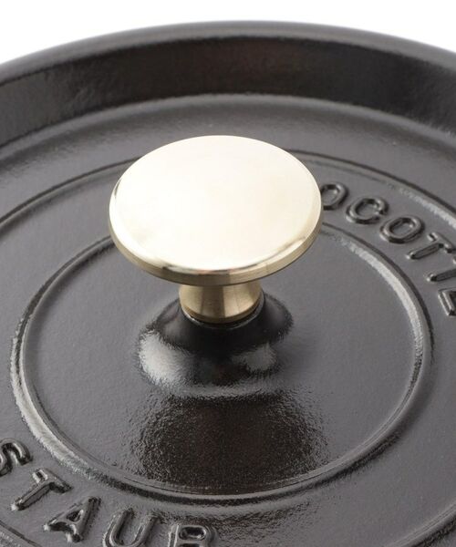 212 KITCHEN STORE / トゥーワントゥーキッチン ストア キッチンツール | グランドココット ラウンド 20cm BK ＜STAUB ストウブ＞ | 詳細5