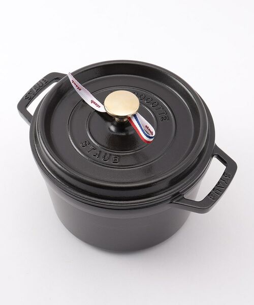 212 KITCHEN STORE / トゥーワントゥーキッチン ストア キッチンツール | グランドココット ラウンド 20cm BK ＜STAUB ストウブ＞ | 詳細7