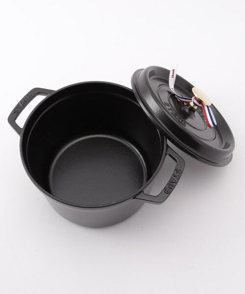212 KITCHEN STORE / トゥーワントゥーキッチン ストア キッチンツール | グランドココット ラウンド 20cm BK ＜STAUB ストウブ＞ | 詳細8