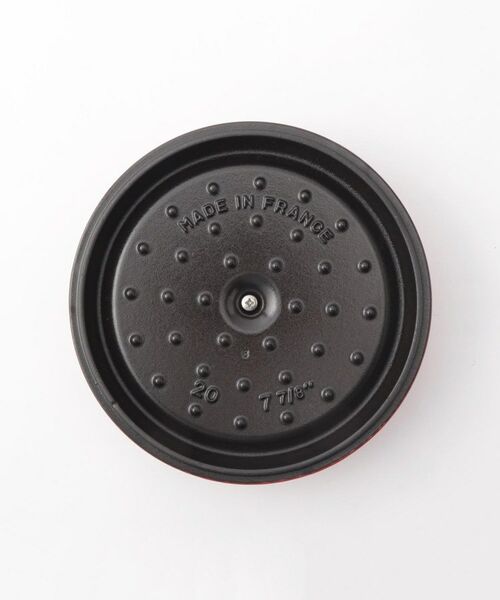 212 KITCHEN STORE / トゥーワントゥーキッチン ストア キッチンツール | グランドココット ラウンド 20cm チェリー ＜STAUB ストウブ＞ | 詳細6