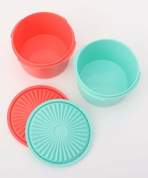 212 KITCHEN STORE / トゥーワントゥーキッチン ストア キッチンツール | ミニデコレーター 2個 ミントグリーン＆オレンジ ＜Tupperware タッパーウェア＞ | 詳細3