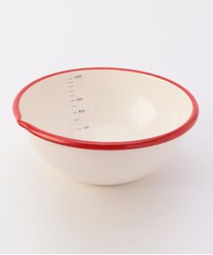 212 KITCHEN STORE / トゥーワントゥーキッチン ストア キッチンツール | 琺瑯片口ボール 18cm RD ＜富士ホーロー＞