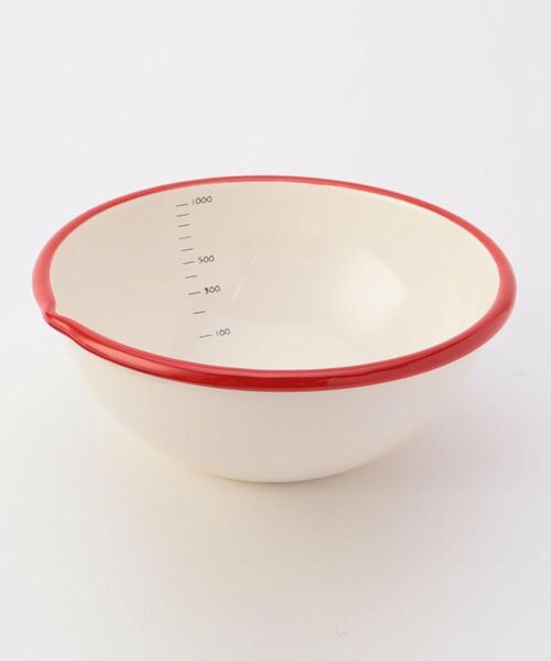 212 KITCHEN STORE / トゥーワントゥーキッチン ストア キッチンツール | 琺瑯片口ボール 18cm RD ＜富士ホーロー＞ | 詳細1