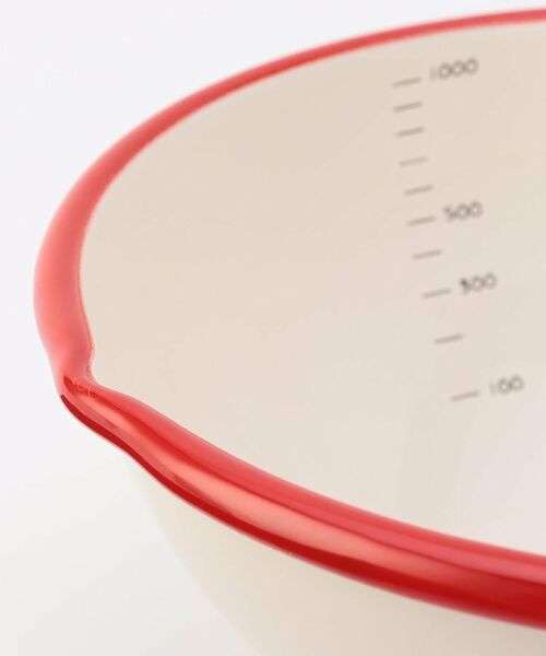 212 KITCHEN STORE / トゥーワントゥーキッチン ストア キッチンツール | 琺瑯片口ボール 18cm RD ＜富士ホーロー＞ | 詳細5