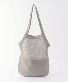 212 KITCHEN STORE / トゥーワントゥーキッチン ストア バッグ | コットン　ハーフメッシュバッグ S グレー