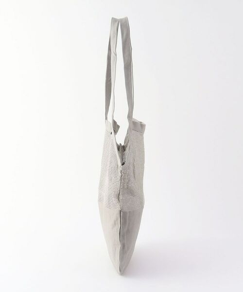 212 KITCHEN STORE / トゥーワントゥーキッチン ストア バッグ | コットン　ハーフメッシュバッグ S グレー | 詳細2