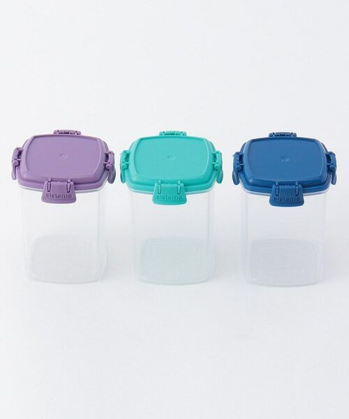 212 KITCHEN STORE / トゥーワントゥーキッチン ストア インテリア・生活雑貨・ホビー・ステーショナリー | トゥーゴー ニックナック 138ｍｌ 3個セット ＜sistema システマ＞ | 詳細1