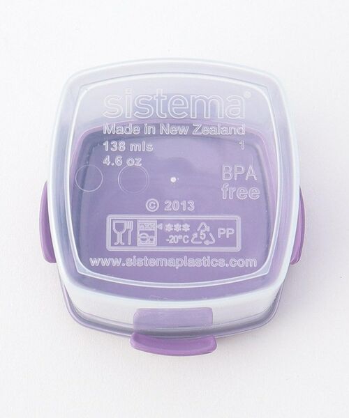 212 KITCHEN STORE / トゥーワントゥーキッチン ストア インテリア・生活雑貨・ホビー・ステーショナリー | トゥーゴー ニックナック 138ｍｌ 3個セット ＜sistema システマ＞ | 詳細3