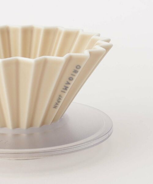 212 KITCHEN STORE / トゥーワントゥーキッチン ストア インテリア・生活雑貨・ホビー・ステーショナリー | ORIGAMI ドリッパー S マットベージュ（ASホルダーセット） | 詳細4