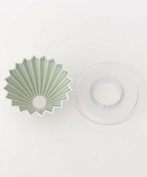 212 KITCHEN STORE / トゥーワントゥーキッチン ストア インテリア・生活雑貨・ホビー・ステーショナリー | ORIGAMI ドリッパー S マットグリーン（ASホルダーセット） | 詳細3