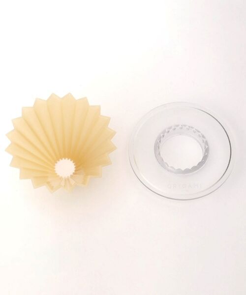 212 KITCHEN STORE / トゥーワントゥーキッチン ストア インテリア・生活雑貨・ホビー・ステーショナリー | ORIGAMI ドリッパー エアー S マットベージュ（ASホルダーセット） | 詳細3