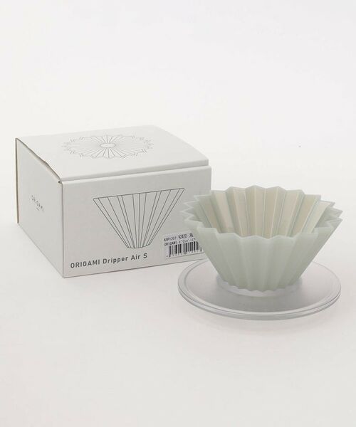 212 KITCHEN STORE / トゥーワントゥーキッチン ストア インテリア・生活雑貨・ホビー・ステーショナリー | ORIGAMI ドリッパー エアー S マットグレー（ASホルダーセット） | 詳細1