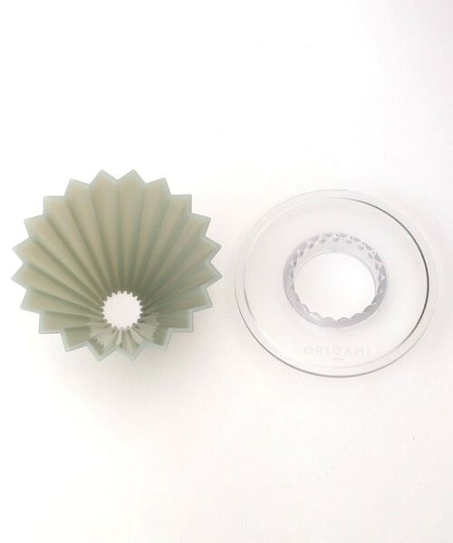 212 KITCHEN STORE / トゥーワントゥーキッチン ストア インテリア・生活雑貨・ホビー・ステーショナリー | ORIGAMI ドリッパー エアー S マットグレー（ASホルダーセット） | 詳細3