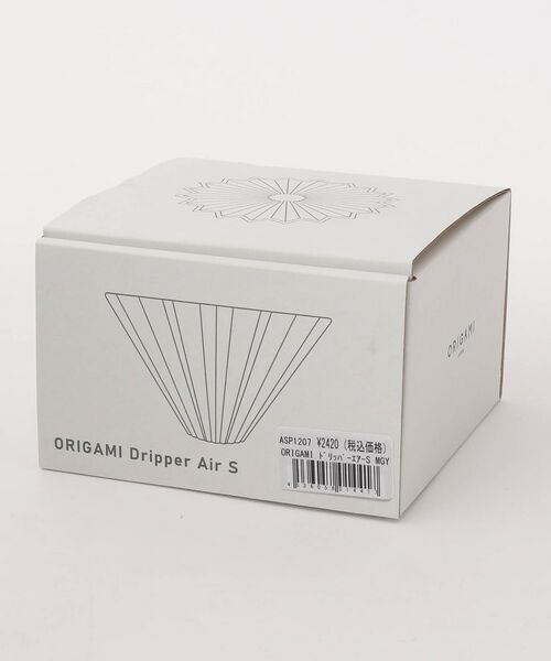 212 KITCHEN STORE / トゥーワントゥーキッチン ストア インテリア・生活雑貨・ホビー・ステーショナリー | ORIGAMI ドリッパー エアー S マットグレー（ASホルダーセット） | 詳細4