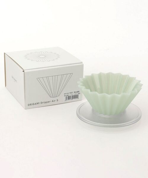 212 KITCHEN STORE / トゥーワントゥーキッチン ストア インテリア・生活雑貨・ホビー・ステーショナリー | ORIGAMI ドリッパー エアー S マットグリーン（ASホルダーセット） | 詳細1