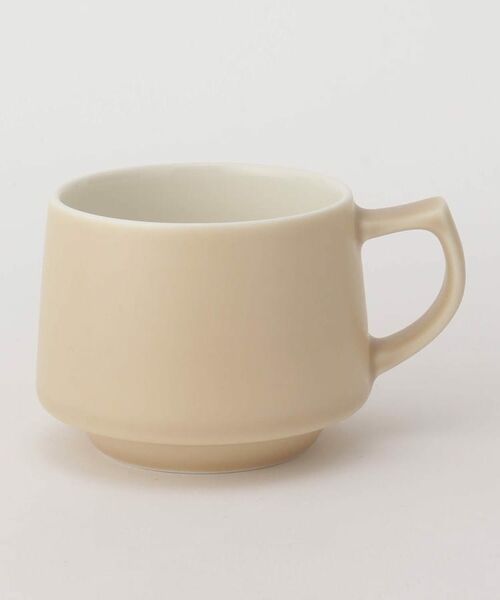 212 KITCHEN STORE / トゥーワントゥーキッチン ストア グラス・マグカップ | ORIGAMI アロマ スタッキングマグ マットベージュ | 詳細1