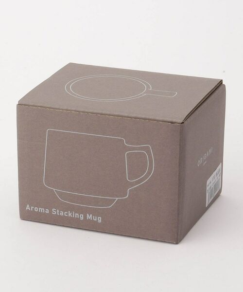 212 KITCHEN STORE / トゥーワントゥーキッチン ストア グラス・マグカップ | ORIGAMI アロマ スタッキングマグ マットグレー | 詳細7