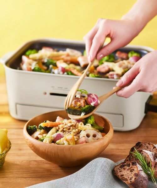 212 KITCHEN STORE / トゥーワントゥーキッチン ストア キッチンツール | コンパクトグリルホットプレート グレージュ ＜BRUNO ブルーノ＞ | 詳細4