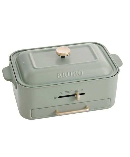 212 KITCHEN STORE / トゥーワントゥーキッチン ストア キッチンツール | コンパクトグリルホットプレート グリーン ＜BRUNO ブルーノ＞ | 詳細1