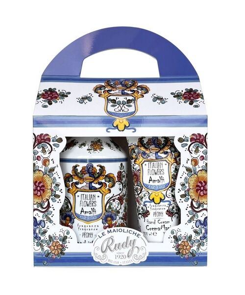 212 KITCHEN STORE / トゥーワントゥーキッチン ストア インテリア・インテリア雑貨 | ハンドウォッシュ&クリームギフトセット アマルフィピオニー ＜La Maioliche ラ・マヨルカ＞ | 詳細1