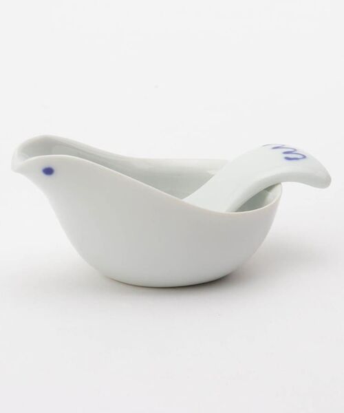 212 KITCHEN STORE / トゥーワントゥーキッチン ストア 食器 | ことり　ソースポット&スプーン WH | 詳細1