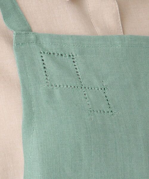 212 KITCHEN STORE / トゥーワントゥーキッチン ストア インテリア・生活雑貨・ホビー・ステーショナリー | クラシック リネンエプロン GR ＜212Kオリジナル＞ | 詳細5