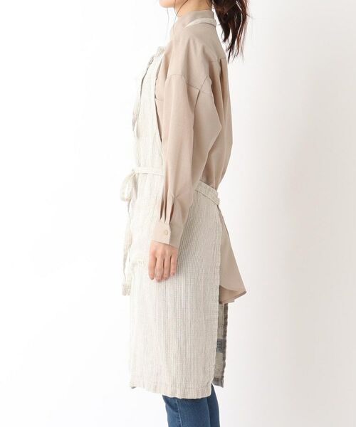 212 KITCHEN STORE / トゥーワントゥーキッチン ストア インテリア・生活雑貨・ホビー・ステーショナリー | ワッフル リネンフルエプロン BE ＜212Kオリジナル＞ | 詳細2