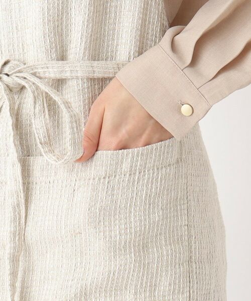 212 KITCHEN STORE / トゥーワントゥーキッチン ストア インテリア・生活雑貨・ホビー・ステーショナリー | ワッフル リネンフルエプロン BE ＜212Kオリジナル＞ | 詳細6