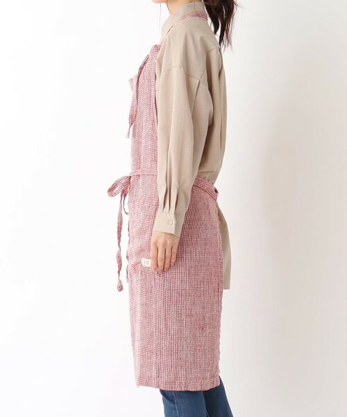 212 KITCHEN STORE / トゥーワントゥーキッチン ストア インテリア・生活雑貨・ホビー・ステーショナリー | ワッフル リネンフルエプロン RD ＜212Kオリジナル＞ | 詳細2