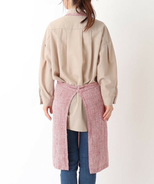 212 KITCHEN STORE / トゥーワントゥーキッチン ストア インテリア・生活雑貨・ホビー・ステーショナリー | ワッフル リネンフルエプロン RD ＜212Kオリジナル＞ | 詳細3