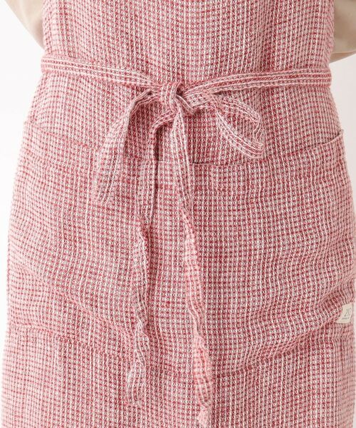212 KITCHEN STORE / トゥーワントゥーキッチン ストア インテリア・生活雑貨・ホビー・ステーショナリー | ワッフル リネンフルエプロン RD ＜212Kオリジナル＞ | 詳細5