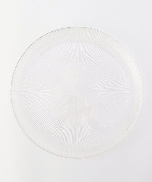212 KITCHEN STORE / トゥーワントゥーキッチン ストア 食器 | ウェーブクリア プレート L 27cm | 詳細2