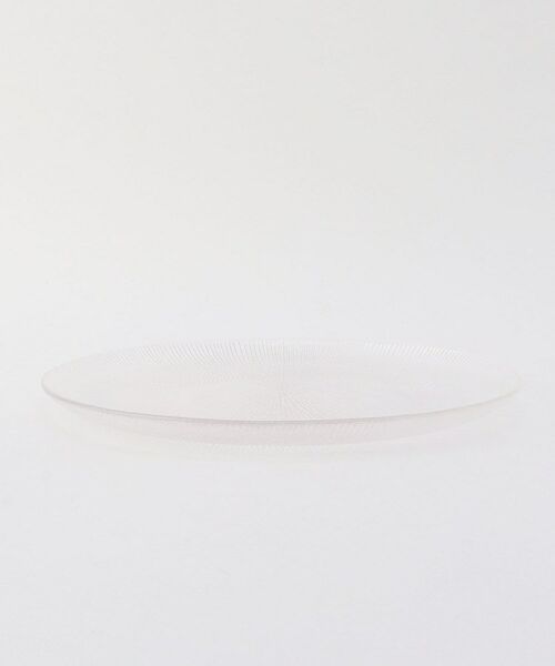 212 KITCHEN STORE / トゥーワントゥーキッチン ストア 食器 | ウェーブクリア プレート L 27cm | 詳細3