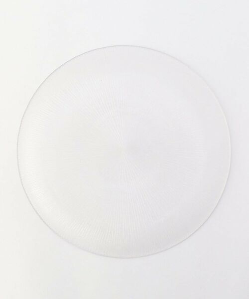 212 KITCHEN STORE / トゥーワントゥーキッチン ストア 食器 | ウェーブクリア プレート L 27cm | 詳細4