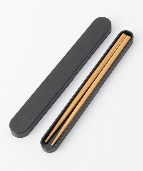 212 KITCHEN STORE / トゥーワントゥーキッチン ストア インテリア・生活雑貨・ホビー・ステーショナリー | わっぱ箸箱セット 18cm マットBK | 詳細2