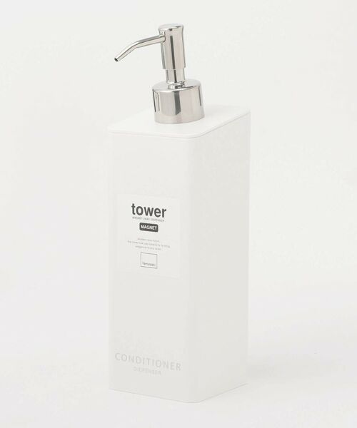 212 KITCHEN STORE / トゥーワントゥーキッチン ストア インテリア・インテリア雑貨 | マグネット2wayディスペンサー コンディショナー WH 山崎実業 ＜tower タワー＞ | 詳細6