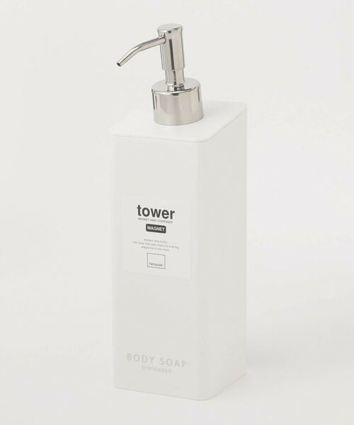 212 KITCHEN STORE / トゥーワントゥーキッチン ストア インテリア・インテリア雑貨 | マグネット2wayディスペンサー ボディソープ WH 山崎実業 ＜tower タワー＞ | 詳細5