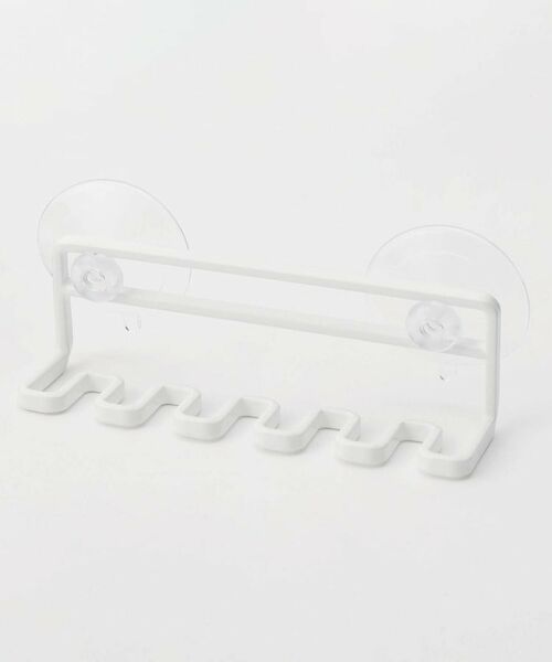 212 KITCHEN STORE / トゥーワントゥーキッチン ストア インテリア・インテリア雑貨 | 吸盤トゥースブラシホルダー 5連 WH 山崎実業 ＜tower タワー＞ | 詳細1