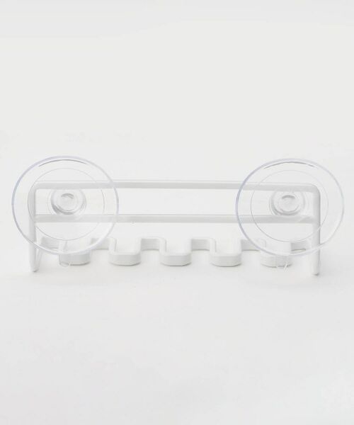 212 KITCHEN STORE / トゥーワントゥーキッチン ストア インテリア・インテリア雑貨 | 吸盤トゥースブラシホルダー 5連 WH 山崎実業 ＜tower タワー＞ | 詳細2