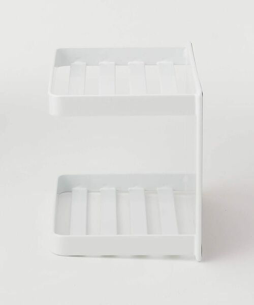 212 KITCHEN STORE / トゥーワントゥーキッチン ストア インテリア・インテリア雑貨 | マグネットバスルームソープトレー 2段 WH 山崎実業 ＜tower タワー＞ | 詳細2