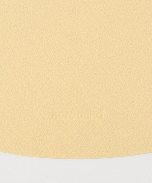 212 KITCHEN STORE / トゥーワントゥーキッチン ストア インテリア・生活雑貨・ホビー・ステーショナリー | keramika テーブルマット オーバル ベージュ | 詳細3