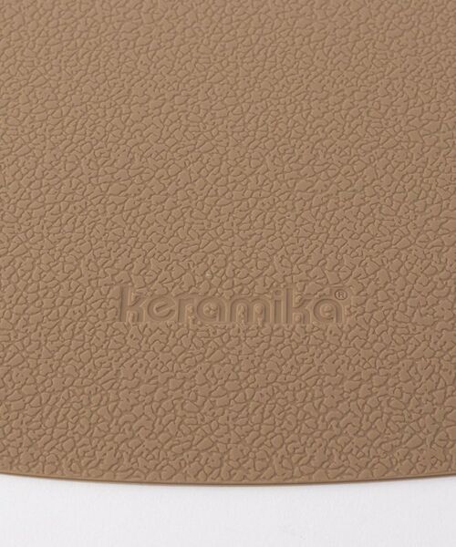 212 KITCHEN STORE / トゥーワントゥーキッチン ストア インテリア・生活雑貨・ホビー・ステーショナリー | keramika テーブルマット オーバル チョコ | 詳細3