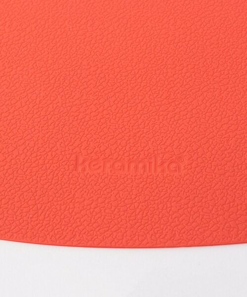 212 KITCHEN STORE / トゥーワントゥーキッチン ストア インテリア・生活雑貨・ホビー・ステーショナリー | keramika テーブルマット オーバル レッド | 詳細3